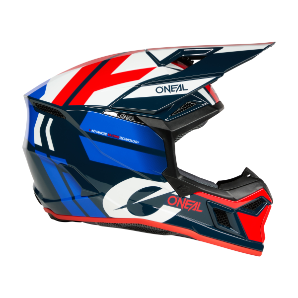 Мотошлем кроссовый O'NEAL 3Series Ride V.25 (синий/белый, L)