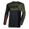 Джерси O'NEAL Element Racewear, мужской(ие) (зеленый/черный, XXL)