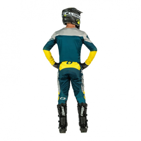 Мотоштаны кросс-эндуро O'NEAL Hardwear Surge, мужской(ие) (синий/желтый, 30-30)