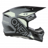 Мотошлем кроссовый O'NEAL 3Series Vision V.24 (серый/черный, M)