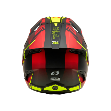 Мотошлем кроссовый O'NEAL 3Series Haze (черный/красный, M)