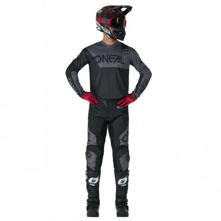 Мотоштаны кросс-эндуро O'NEAL Element Racewear, мужской(ие) (черный/серый, 32/48)