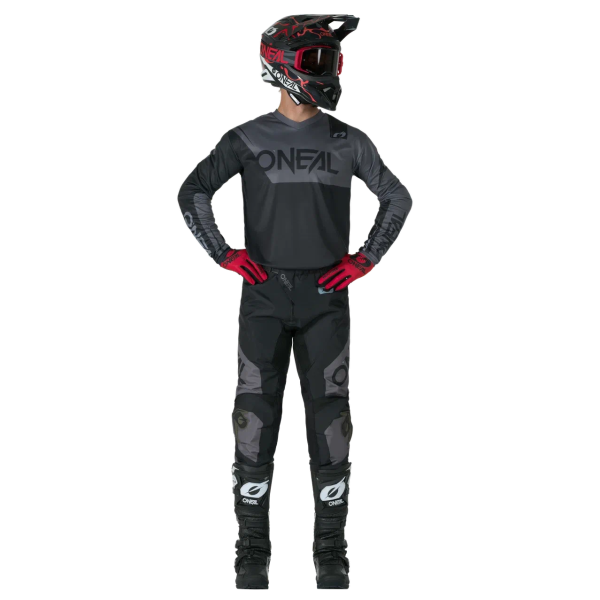 Мотоштаны кросс-эндуро O'NEAL Element Racewear, мужской(ие) (черный/серый, 32/48)