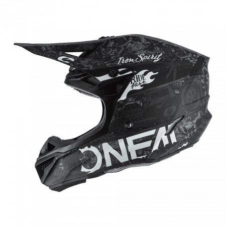 Мотошлем кроссовый O'NEAL 5Series HR (белый/черный, S)