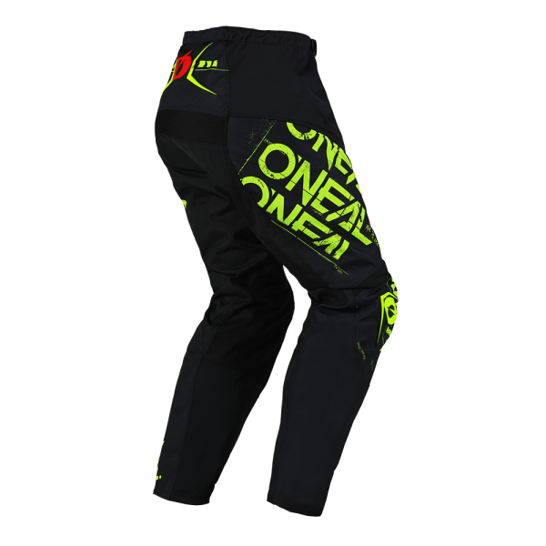 Мотоштаны кросс-эндуро O'NEAL Element Static V.25, мужской(ие) (черный/желтый, 30/46)