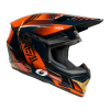 Мотошлем кроссовый O'NEAL 3Series Haze (синий/оранжевый, L)