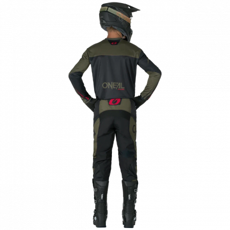 Штаны кросс-эндуро O'NEAL Element Racewear, мужской(ие) (черный/зеленый, 34/50)