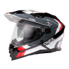 Мотошлем эндуро O'NEAL D-SRS Nomad, глянец (черный/красный, XL)