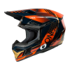 Мотошлем кроссовый O'NEAL 3Series Haze (синий/оранжевый, L)