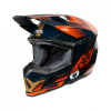 Мотошлем кроссовый O'NEAL 3Series Haze (синий/оранжевый, L)