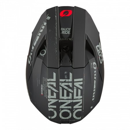 Мотошлем кроссовый O'NEAL 3Series Static (черный/серый, M)