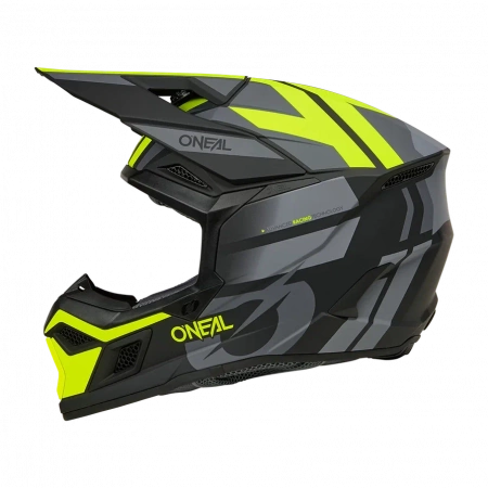 Мотошлем кроссовый O'NEAL 3Series Ride V.25 (черный/желтый, S)