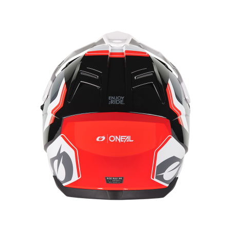 Мотошлем эндуро O'NEAL D-SRS Nomad, глянец (черный/красный, XL)
