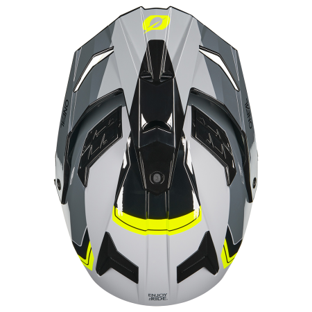 Мотошлем эндуро O'NEAL D-SRS Nomad, глянец (черный/зеленый, M)