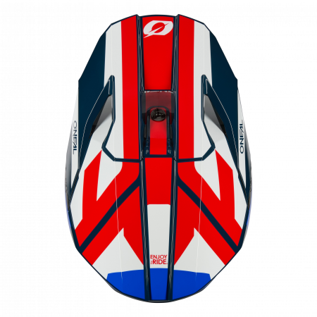 Мотошлем кроссовый O'NEAL 3Series Ride V.25 (синий/белый, L)