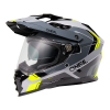 Мотошлем эндуро O'NEAL D-SRS Nomad, глянец (черный/зеленый, M)