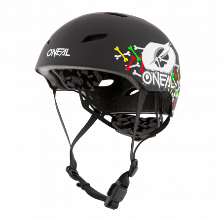 2021_ONeal_DIRT LID_YOUTH_SKULLS_black_multi_front