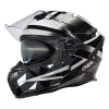 Мотошлем интеграл O'NEAL Challenger EXO V.23, глянец (белый/черный, L)